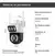 Câmera De Segurança Wi-fi Smart Camera A28b Dupla 3mp Icsee - bode.imports