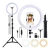 Ring Light Iluminador 10 Polegadas Com Tripé De 2.10 Metro - comprar online