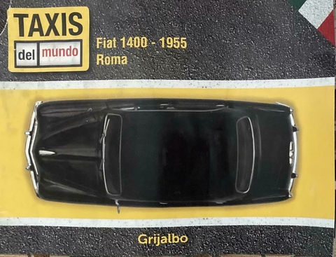 coleccion taxis del mundo- modelo FIAT 1400 Roma