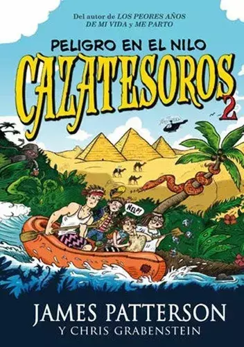 LIBRO CAZATESORO-PELIGRO EN EL NILO- JAMES PATERSON