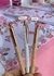 Caneta luxo glitter branco ou nude