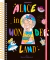 AGENDA 2027 ALICE NO PAIS DAS MARAVILHAS - ESPIRAL 188 FOLHAS - Lisbely Papelaria e Variedades