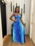 Vestido Longo Fluit Poliamida Estampado