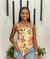Blusa Lenço Estampa estampada - Lulu Modas