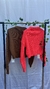 Blusa tricô modal canoa