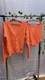 conjunto tricô aperol na internet