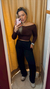 CALÇA WIDE LEG LÃZINHA - loja online