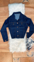 Jaqueta jeans azul - Gloss Moda 