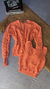 conjunto tricô aperol na internet