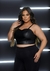 Cropped Couro Curve (Plus) - loja online