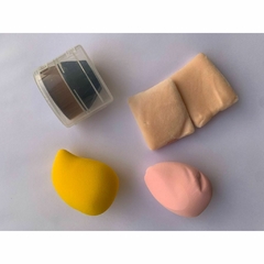 KIT DE BELEZA COM 04 ESPONJAS E 01 PINCEL DA MANDALA - comprar online