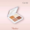 Paleta de Sombras 4 Cores dia a Dia Mahav