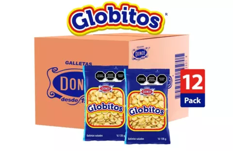 Globitos Dondé Caja con 12 Piezas de 135g - comprar en línea