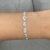 Pulseira medalhinha prata - comprar online