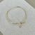 Bracelete esfera ouro