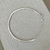 Pulseira malha prata