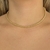 Chocker pipoca ouro - comprar online