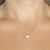 Imagem do Colar coração Liso ouro