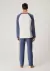 Pijama Masculino Manga Longa Raglan Hering - comprar online