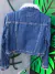Jaqueta jeans corpped forrada delavê - comprar online