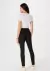 Calça Básica Feminina Cintura Média Alfaiataria - Preto Hering - comprar online