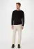 Blusão Básico Masculino Em Tricô De Algodão Hering - Preto - comprar online