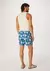 Shorts Praia Hering Masculino Estampado - Água Viva