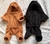 Buzo enterito cuatro (4) patas de peluche corderito polar soft - tienda online