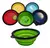 Comedero Bebedero Plato Plegable Perro Paseo Y Viaje 17cm