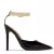 Scarpin Nude Verniz Salto Alto