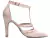 Scarpin Rosa com Azul Efeito Pirâmide Bico Fino - Viviane Brandão Shoes