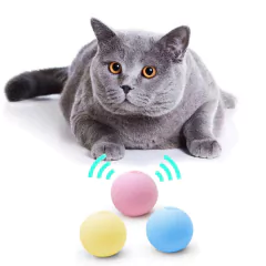 Bola interativa de pelúcia Catnip elétrico