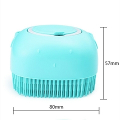 Esponja De Silicone Para Banho - Amor por Pets