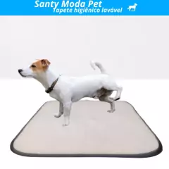 tapete higienico lavável para cães, reutilizável cachorro. 01 unidade - Amor por Pets