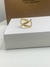 Anel duplo ajustável aço - comprar online