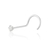 PIERCING NOSTRIL ZIRCÔNIA PRATA 925