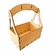 Cestinha para Presente em MDF Montada ou Desmontada - comprar online
