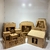Kit Higiene de Bebê em MDF