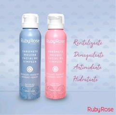 Sabonete Mousse Facial de Limpeza Maquiagem Ruby Rose Feels Mood