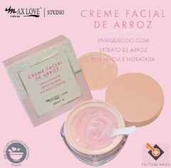 Creme Facial Max Love Vegano Hidratante Mascara Skincare Lançamento na internet