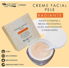 Creme Facial Max Love Vegano Hidratante Mascara Skincare Lançamento - loja online
