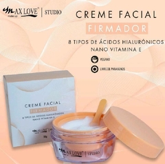 Creme Facial Max Love Vegano Hidratante Mascara Skincare Lançamento
