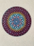 Mandala em pontilhismo feita a mão de 35 cm