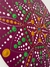 Mandala em pontilhismo feita a mão de 35 cm - comprar online
