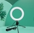 Ring Light Iluminador Selfie Makeup + Tripé De Mesa Luz Led 6 polegadas - comprar online