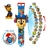 Imagem do Relógio infantil 3D projeção super-heróis