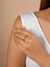 Anel Ondulado I Banho ouro 18k - comprar online