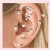 Piercing com detalhes em flor I Banho de prata - comprar online