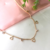 Choker Corações vazados l Banho de ouro 18k