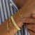 Bracelete Moderno com Textura